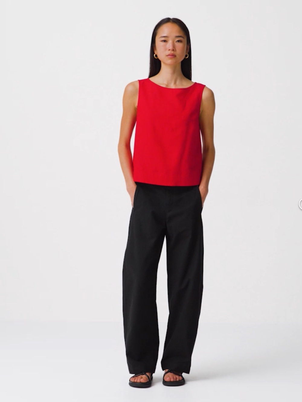 UNIQLO Black Jersey Pants Size M NWT Comfortable Stretch Tapered Fit -BESTSELLER